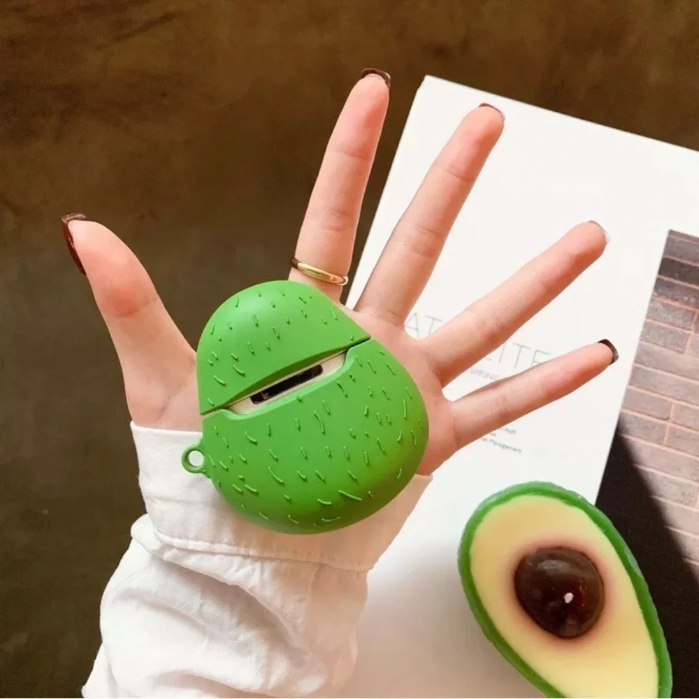 Smile AVOCADO Silicone 3D airPod Case